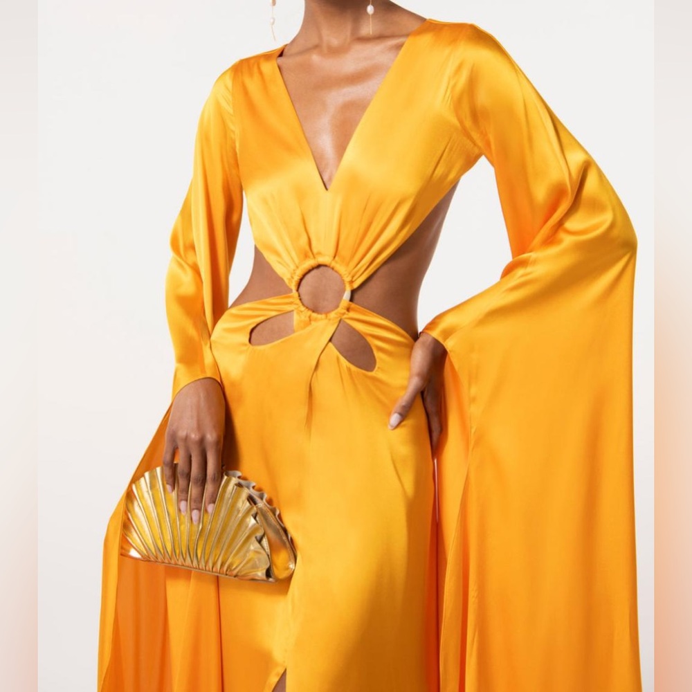 Cult Gaia Marigold Jasmin Dress